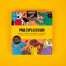 Görseli Galeri görüntüleyiciye yükleyin, OMY School Öğretici Poster - Multiplication
