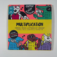 Videoyu Galeri görüntüleyiciye yükleyin ve burada izleyin, OMY School Öğretici Poster - Multiplication
