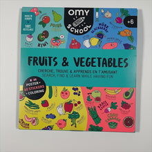 Videoyu Galeri görüntüleyiciye yükleyin ve burada izleyin, OMY School Öğretici Poster - Fruits &amp; Vegetables
