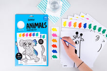 Görseli Galeri görüntüleyiciye yükleyin, OMY Painting Kit Sulu Boyalı Boyama Kiti - Animals
