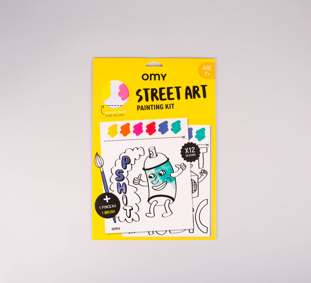 OMY Painting Kit Sulu Boyalı Boyama Kiti - Street Art