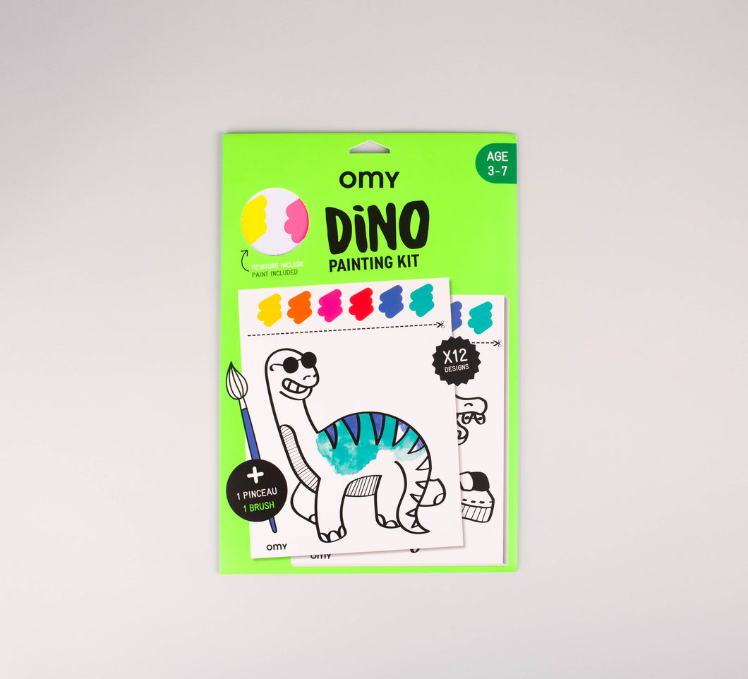 OMY Painting Kit Sulu Boyalı Boyama Kiti - Dino