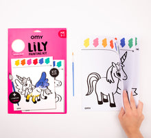 Görseli Galeri görüntüleyiciye yükleyin, OMY Painting Kit Sulu Boyalı Boyama Kiti - Lily
