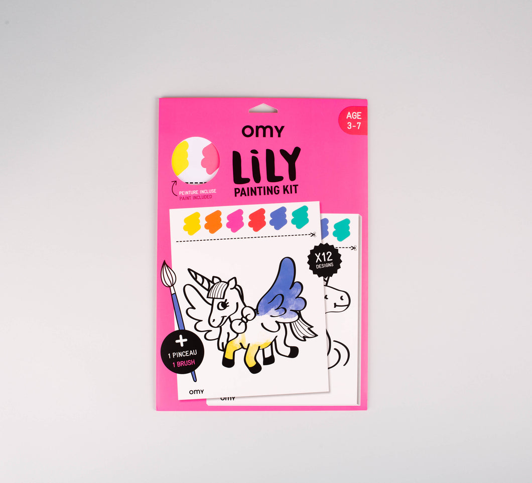 OMY Painting Kit Sulu Boyalı Boyama Kiti - Lily