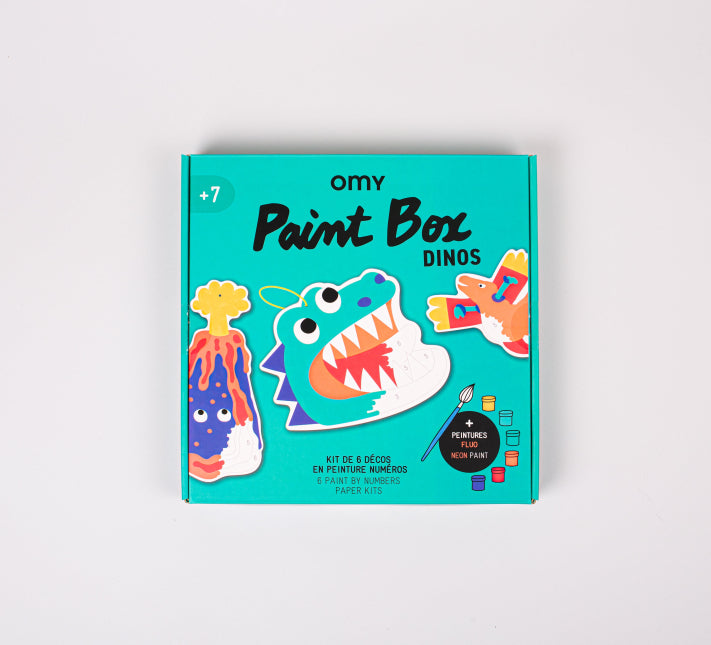 OMY Paint Box Sayılarla Boyama - Dinos