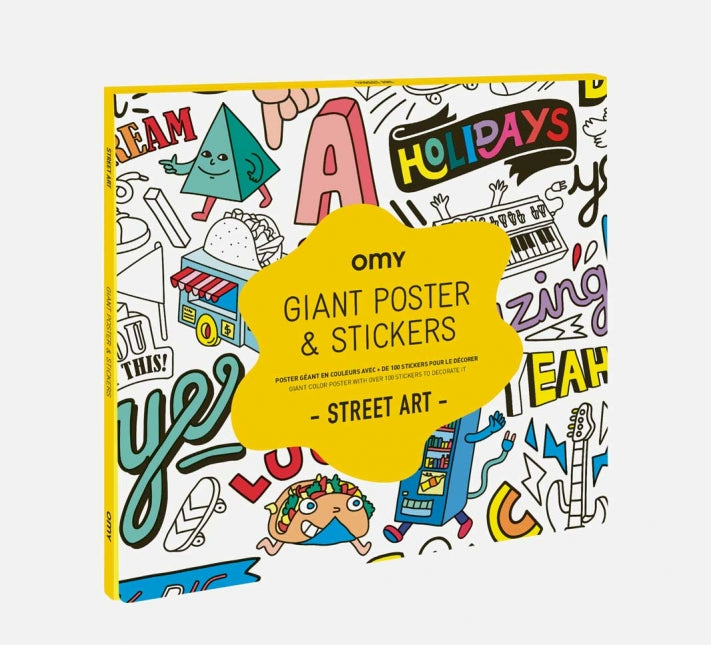 OMY Sticker Poster - Street Art