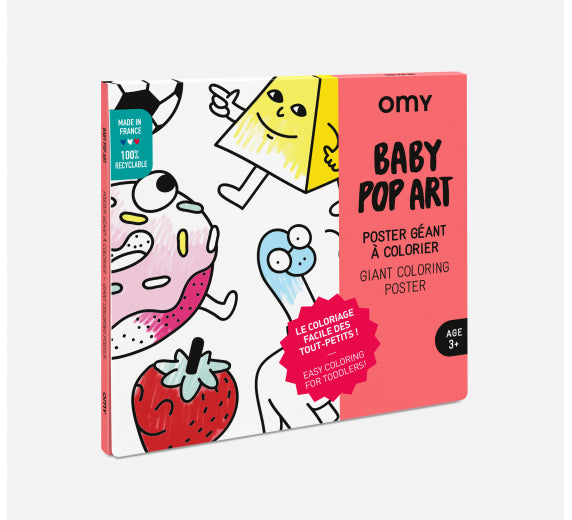 OMY Coloring Poster - Baby Pop Art