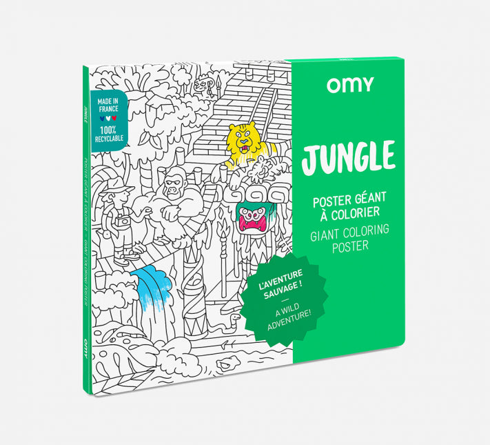 OMY Coloring Poster - Jungle