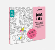 Görseli Galeri görüntüleyiciye yükleyin, OMY Coloring Poster - Kids Life
