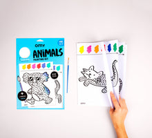 Görseli Galeri görüntüleyiciye yükleyin, OMY Painting Kit Sulu Boyalı Boyama Kiti - Animals
