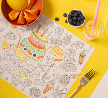 Görseli Galeri görüntüleyiciye yükleyin, OMY Paper Placemat - Bon Appetit
