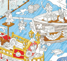 Görseli Galeri görüntüleyiciye yükleyin, OMY Coloring Poster - Pirates
